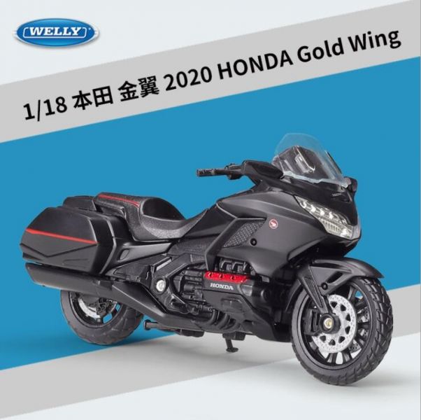 1:18 本田 金翼 HONDA Gold Wing 重機模型 