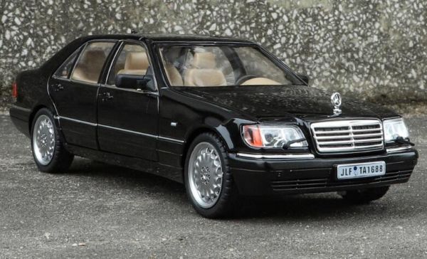 1/24 賓士 BENZ 大水牛 S320 W140 1:24 合金車 模型車 