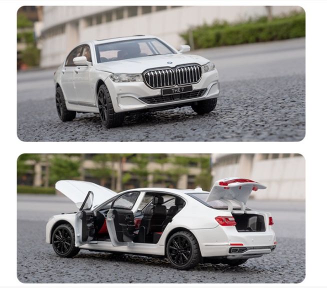 1:24 1/24 BMW 760LI-2 仿真 合金車 迴力車 