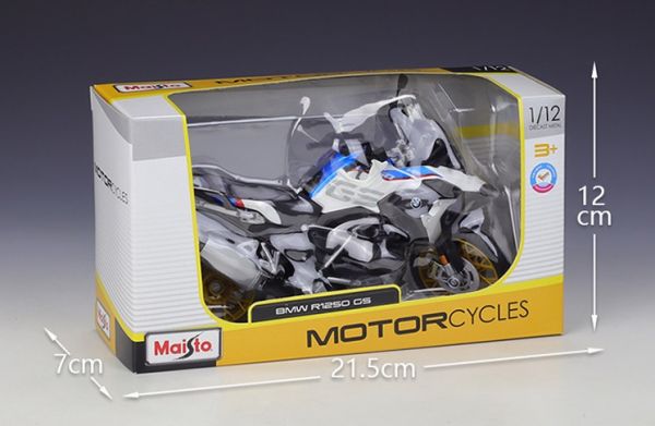 BMW 大鳥 R1250 GS 1/12模型 