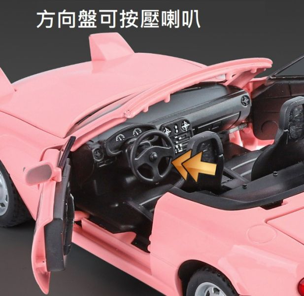 1:24 MAZDA MX5 仿真合金車 