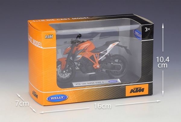 1/18 威利 KTM1290 Super Duke R 摩托車 重機 模型 