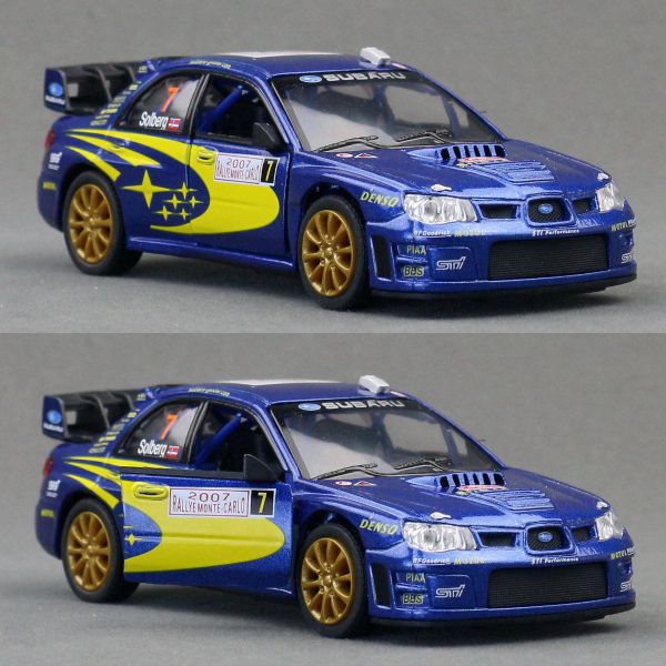 1/36 SUBARU 速霸陸 WRX 硬皮鯊 拉力版 WRC 1/36 