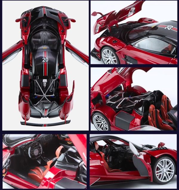 1:18 帕加尼 花雅 威拉 BC 1/18 合金車 