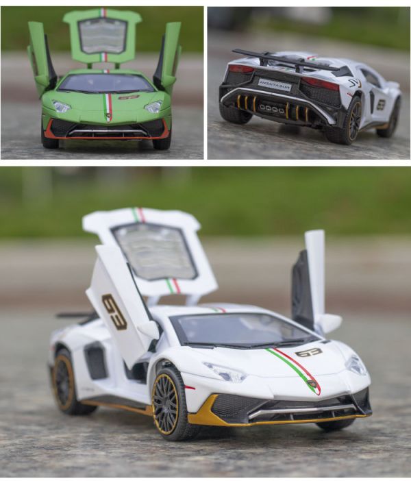 1/32 藍寶堅尼 LP780 SVJ 合金車 