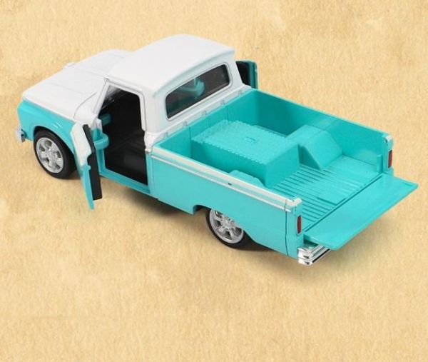 1:36 福特 復古 皮卡 貨卡車 F100 