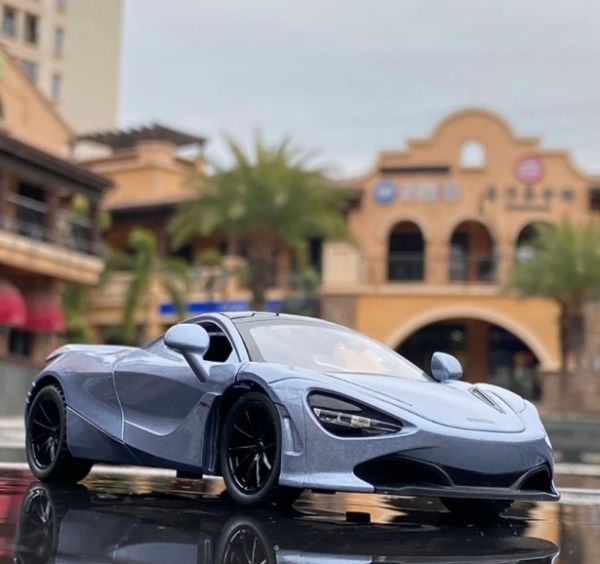 阿莎力 1/32 麥拉倫 720S 1:32 高仿真 合金車 