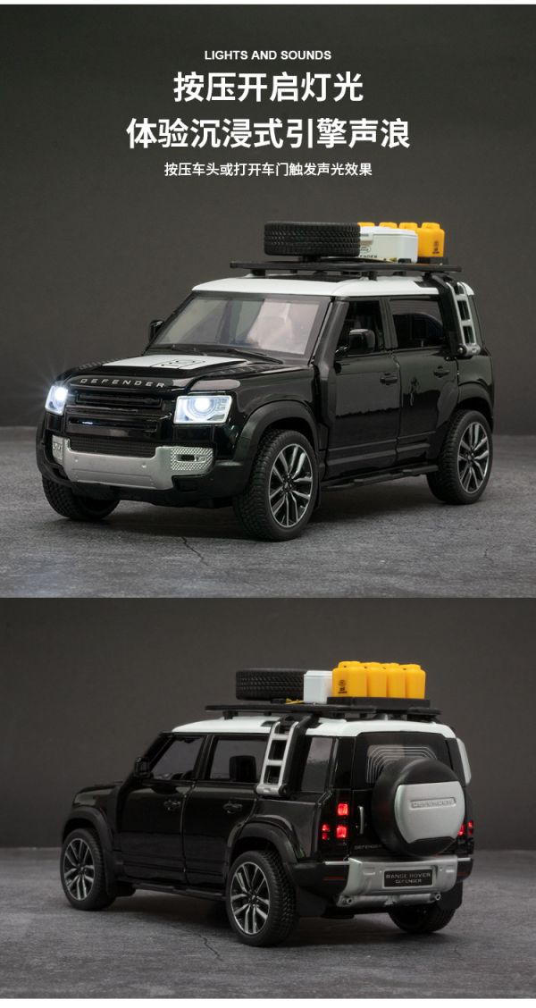 1/32 路虎 衛士 戶外版 合金車 模型車 越野車 