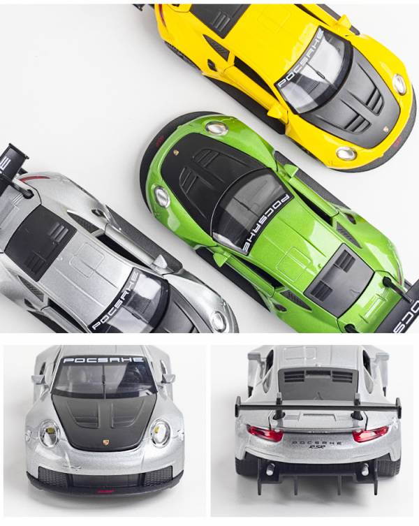 阿莎力 1/32 保時捷 911 RSR 1:32 合金車 