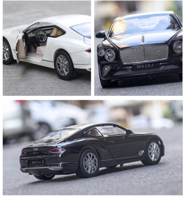 1/24 賓利 歐陸 GT 旗艦跑車 合金車 