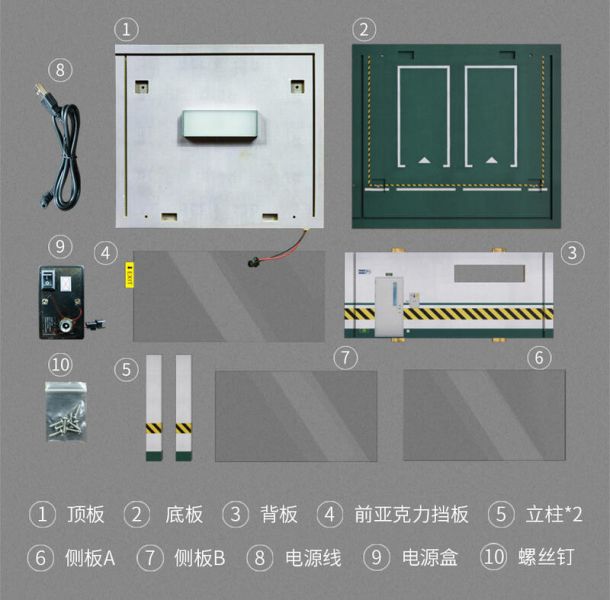 1/32 合金車 場景 車庫 模型車庫 停車場 1:32  停車位 