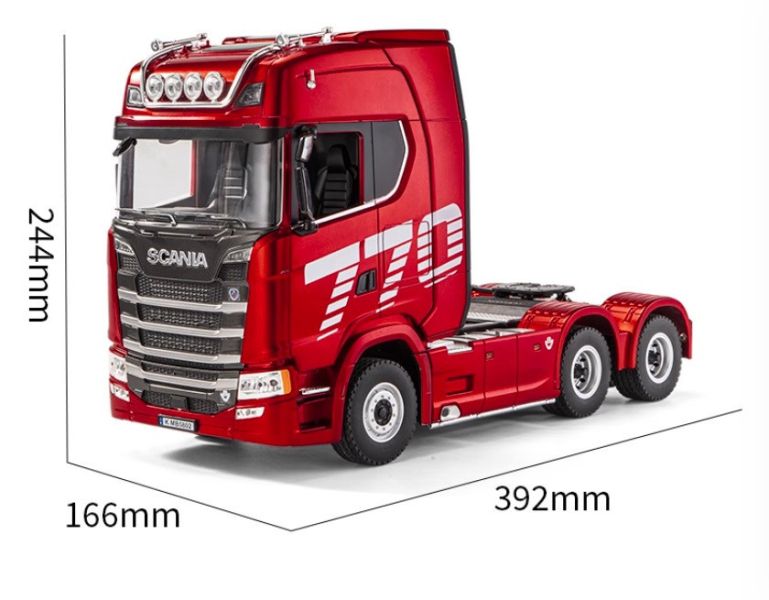 1:18 重型 Scania 770S 拖車頭 斯坎尼亞 遙控車 