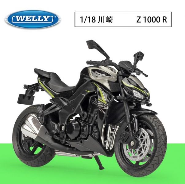 1:18 川崎 Z1000 R 重機模型 