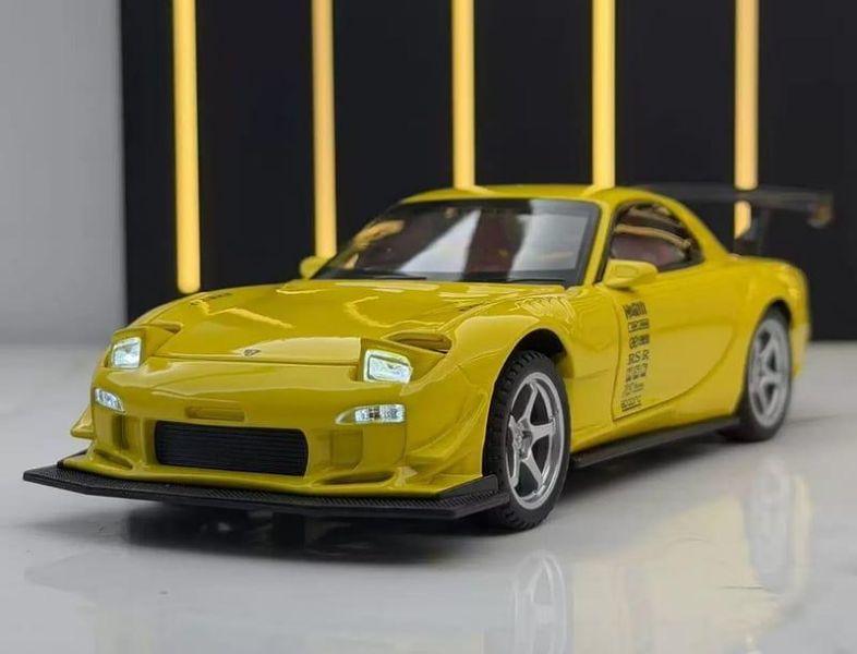 1/32 馬自達 RX7 FD3S 頭文字D 高橋啟介 MAZDA RX-7 1:32 迴力車 合金車 
