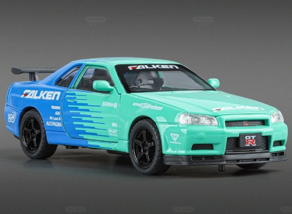 1:32 GTR R34 彩繪版 1/32 