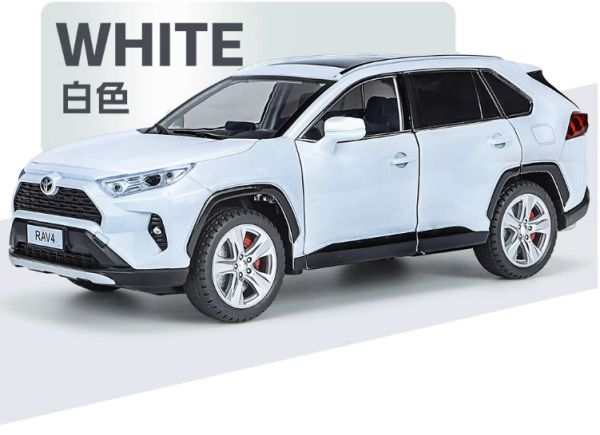 1/24  豐田 RAV4 合金車 1:24 模型車 