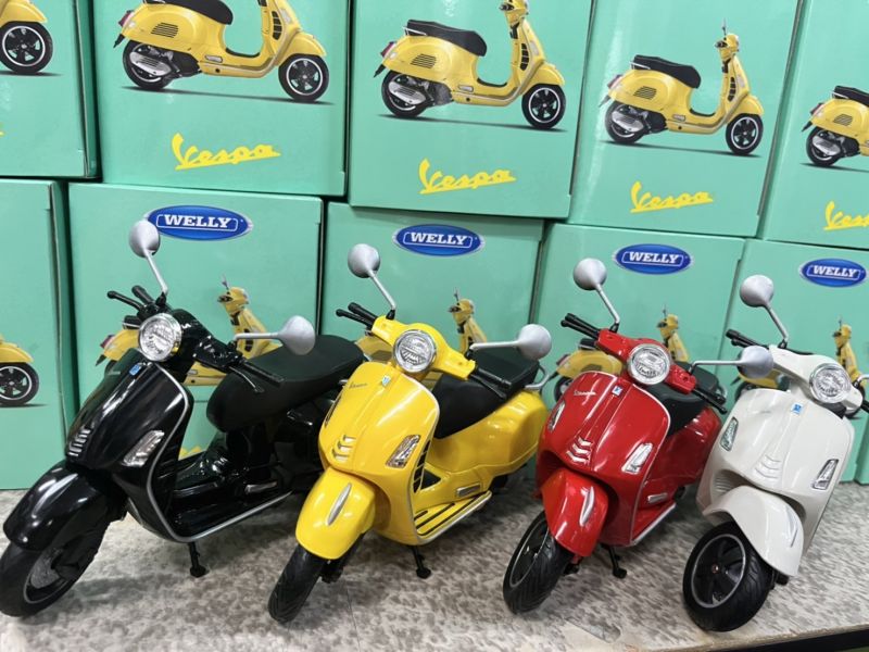 1:12 WELLY VESPA GTS Super 偉士牌 威利 
