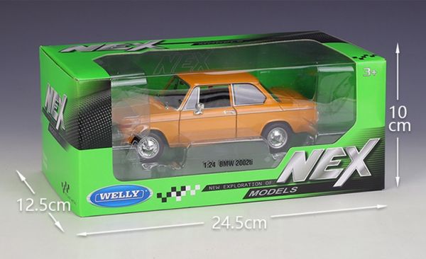 1/24 威利 welly BMW 2002Ti 合金車 模型車 1:24 