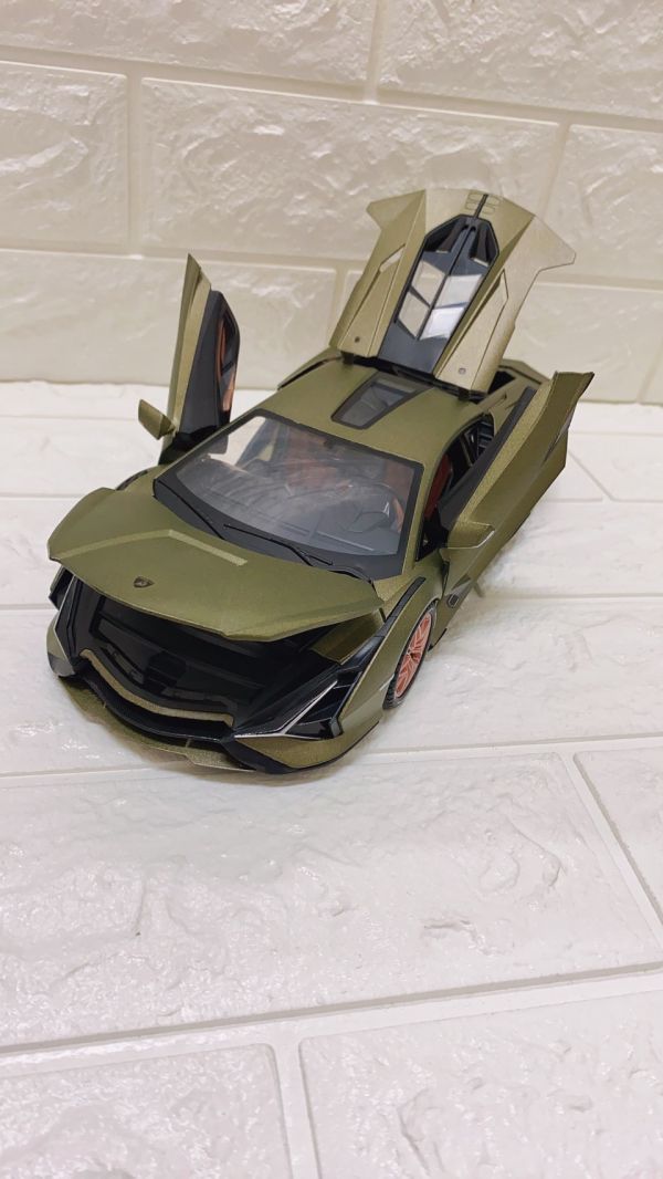 1/18 藍寶堅尼 SIAN 合金車 1:18 金屬模型 跑車 