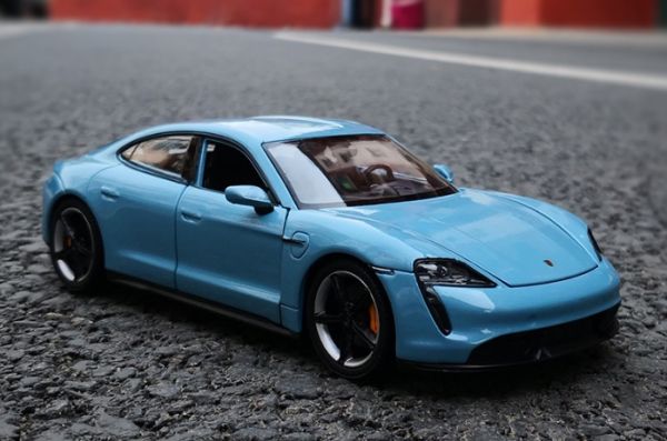 1/24 Welly 威利 保時捷 Taycan Turbo S 
