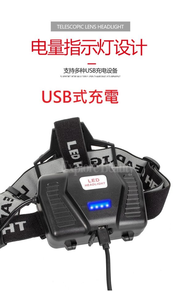 P50 強力頭燈 防水頭燈 