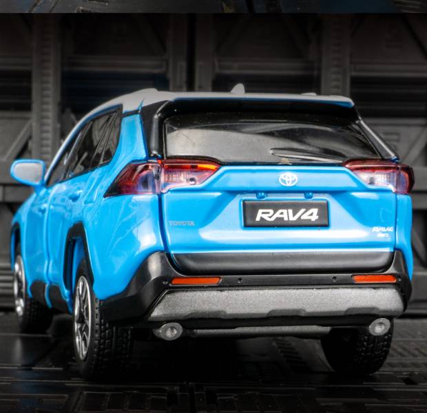 1/32 授權 TOYOTA RAV4 豐田 合金車模型 