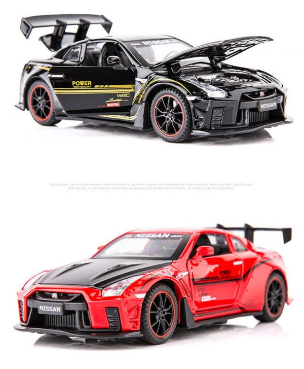 1:32 東瀛戰神 GTR R35 重裝版 1/32 合金車 