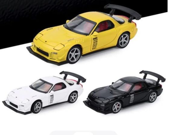 1/32 馬自達 RX7 FD3S 頭文字D 高橋啟介 MAZDA RX-7 1:32 迴力車 合金車 
