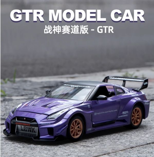 1/24 GTR 尼尚 GT-R CSR2 東瀛戰神 合金車 1:24 跑車 