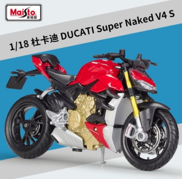 1:18 1/18 杜卡迪 Super Naked V4 S 美馳圖 Maisto 摩托車 重機 機車 