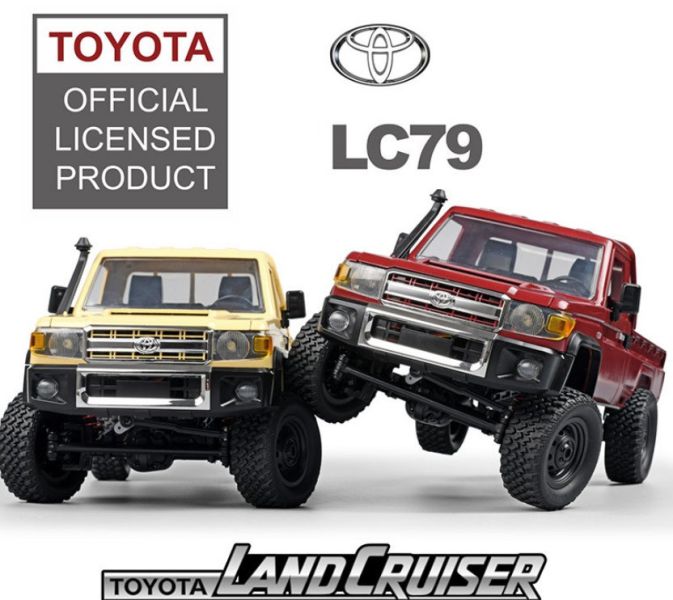 1:12 豐田 LC79 越野皮卡車 攀岩車 1/12 