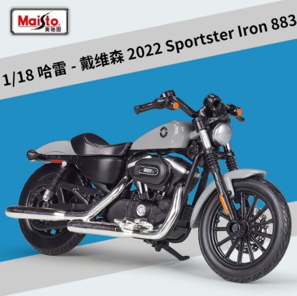 1/18 哈雷 Iron 883 重機模型 