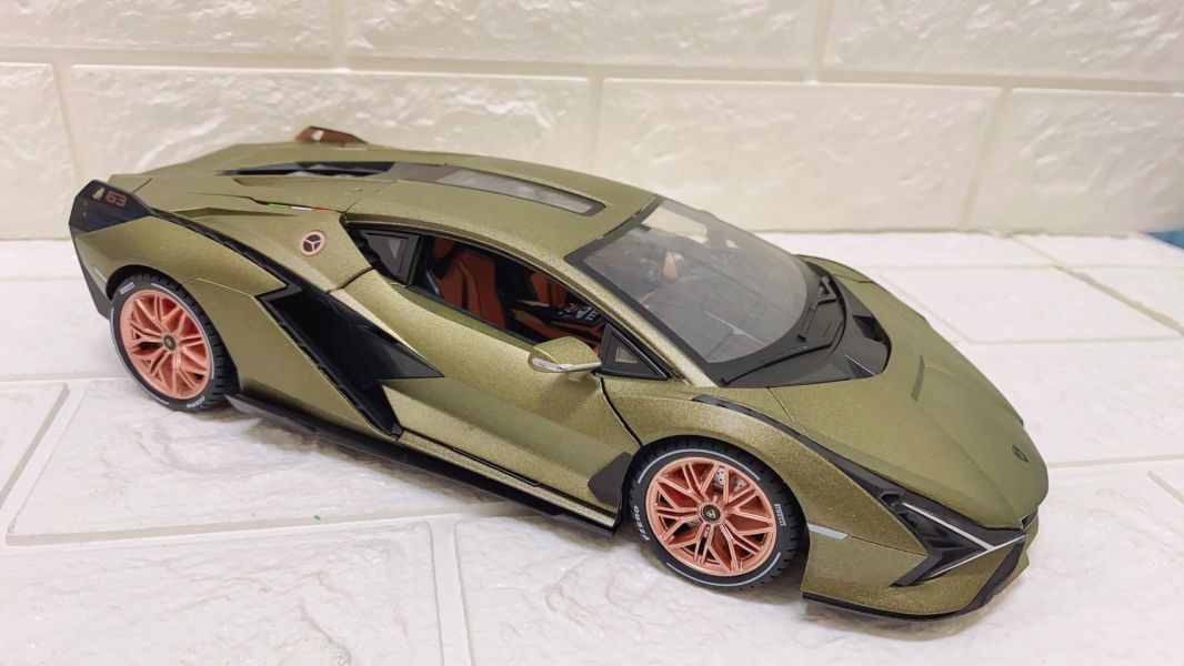 1/18 藍寶堅尼 SIAN 合金車 1:18 金屬模型 跑車 