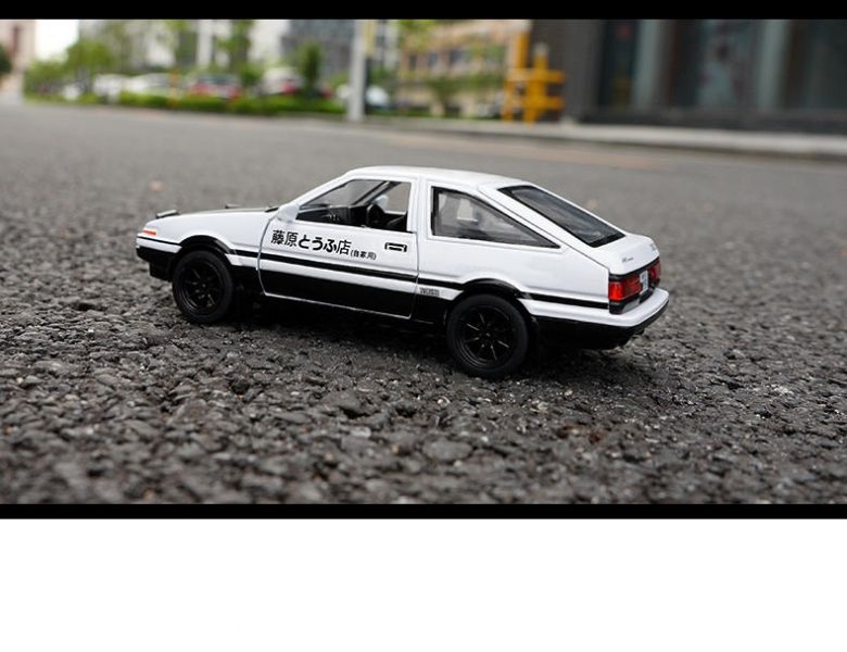 1:32 頭文字D  AE86 1/32 合金車 