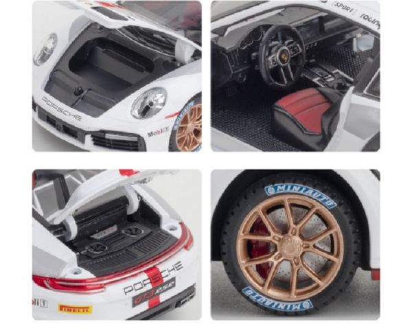 1/24 保時捷 911 GT3 賽道版 模型車 合金車 1:24 