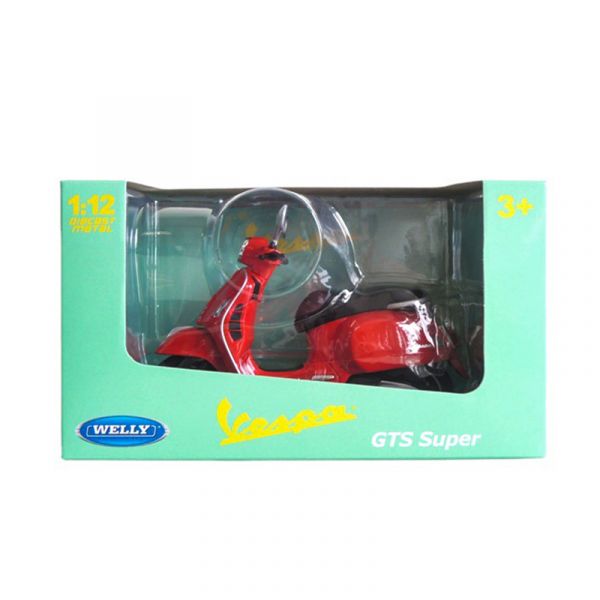 1:12 WELLY VESPA GTS Super 偉士牌 威利 