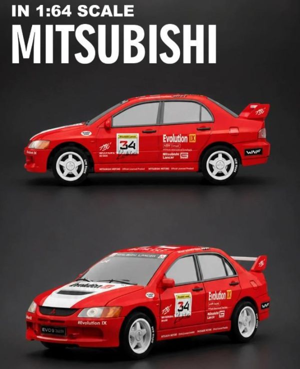 1:64 三菱 lancer EVO 遙控車 