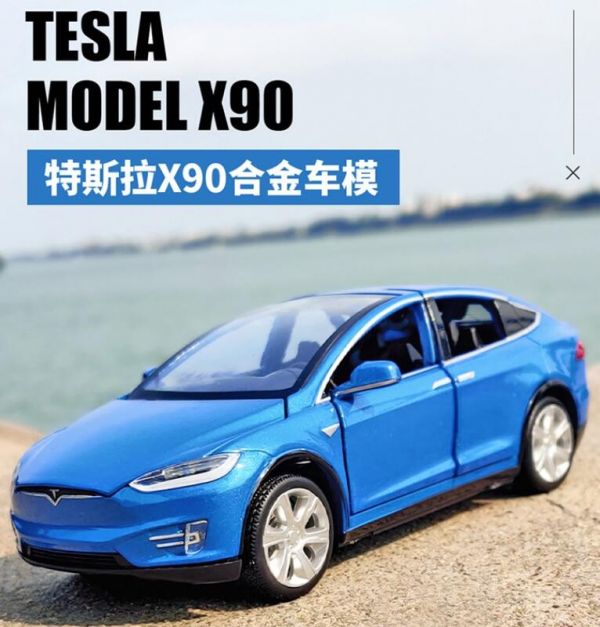 1:32 特斯拉 Model X 1/32 合金車 