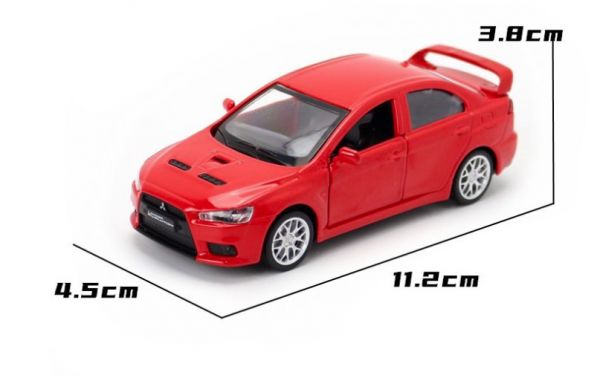 彩珀 三菱 EVO 賽車 1/43 1:44 1:41 #60 N28 