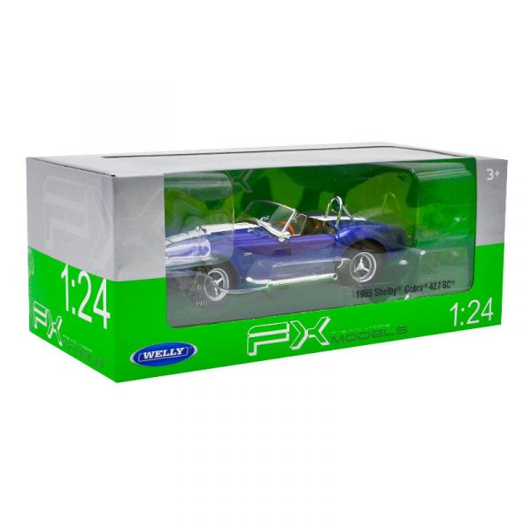 1/24 welly 眼镜蛇 1965 SHELBY 謝爾比 