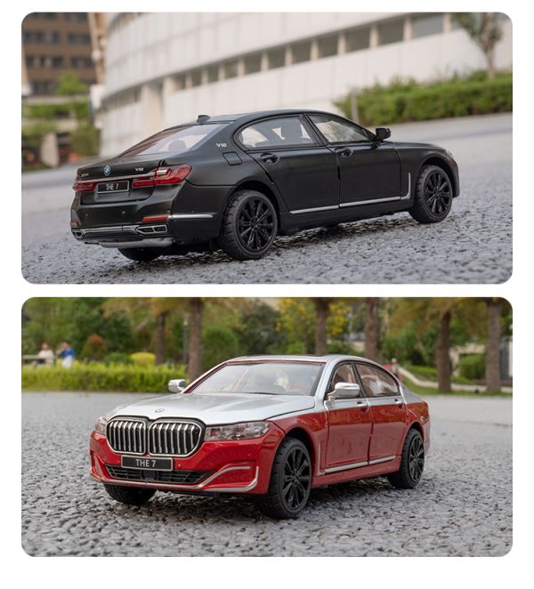 1:24 1/24 BMW 760LI-2 仿真 合金車 迴力車 