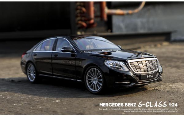 BENZ 威利 S500 S系列 1/24 合金車 