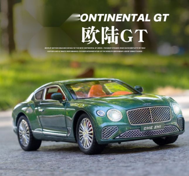 1/24 賓利 歐陸 GT 旗艦跑車 合金車 