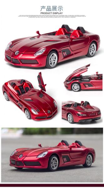 1:32 BENZ SLR 1/32 合金車 