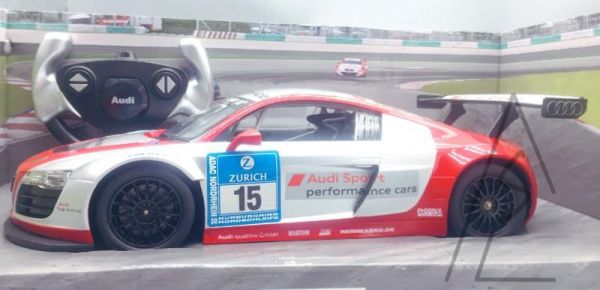1:14 奧迪 AUDI R8 賽車彩繪版 遙控車 