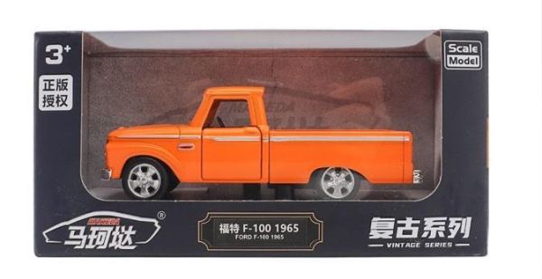 1:36 福特 復古 皮卡 貨卡車 F100 