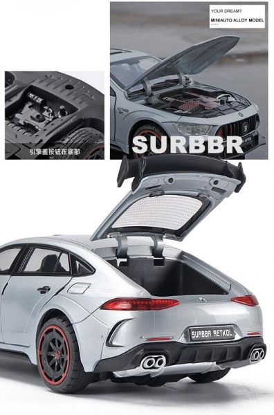 1/24 BENZ 賓士 巴博斯 900 AMG GT GT63 