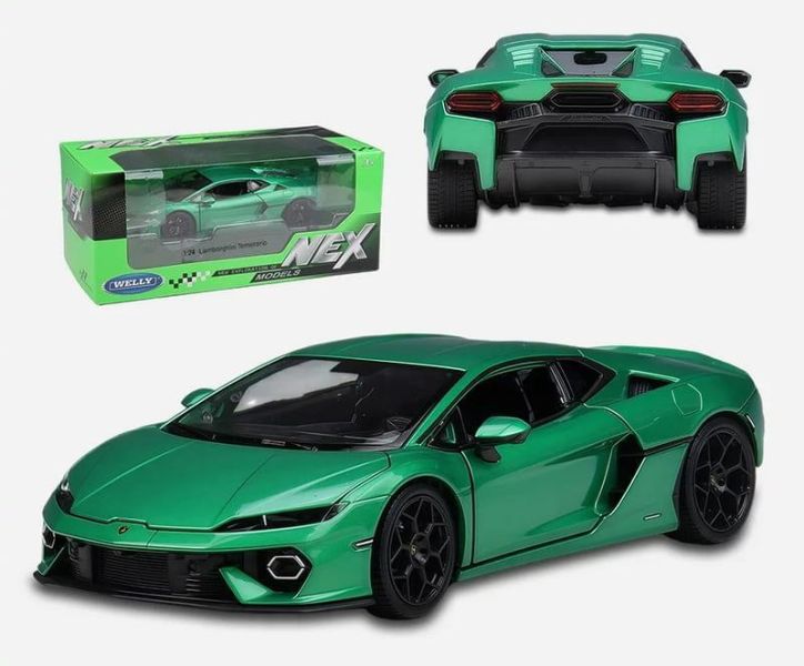 威利1:24 藍寶堅尼 Temerario 新小牛 小牛 1/24 合金車 