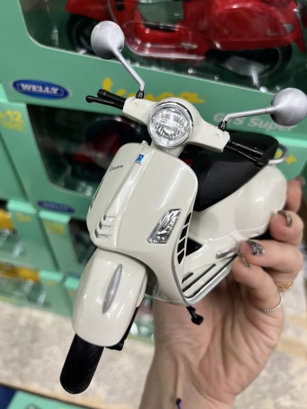 1:12 WELLY VESPA GTS Super 偉士牌 威利 