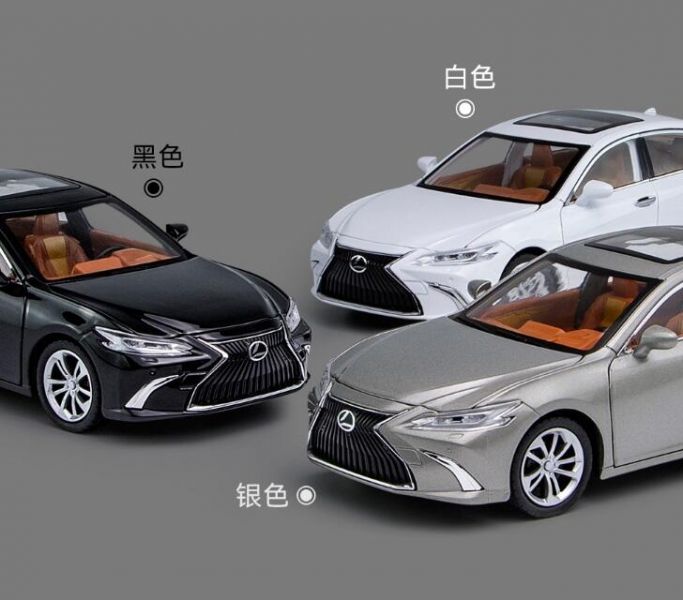 1:24 LEXUS ES300 模型車 合金車 